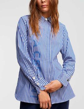 Camisa Lola Casademunt rayas azul