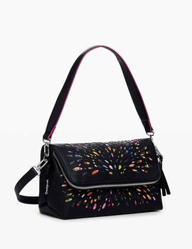 Bolso Desigual vidriera negro