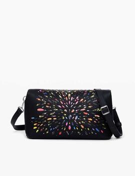 Bolso Desigual vidriera negro