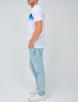 Camiseta Salsa logo blanco