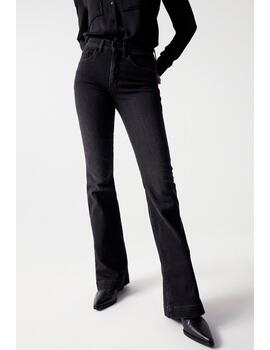 Pantalón vaquero Salsa flare negro