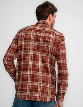 Camisa Petrol cuadros multi