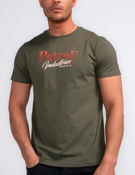 Camiseta Petrol logo verde