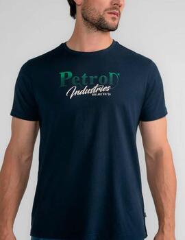 Camiseta Petrol logo marino