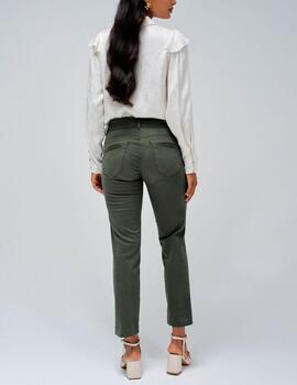 Pantalón Salsa secret chino cropped verde