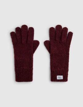 Guantes Pepe Jeans granate