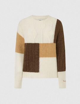 Jersey Pepe Jeans colorblock multi