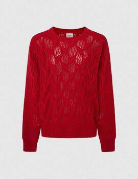 Jersey Pepe Jeans calados rojo