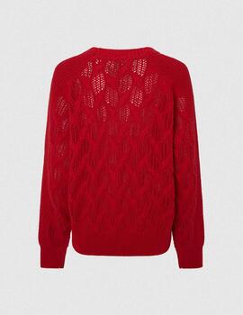 Jersey Pepe Jeans calados rojo