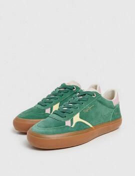 Zapatillas Pepe Jeans Travis Retro verde