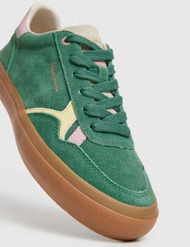 Zapatillas Pepe Jeans Travis Retro verde