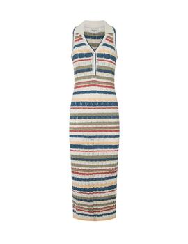 Vestido Pepe Jeans canalé multi