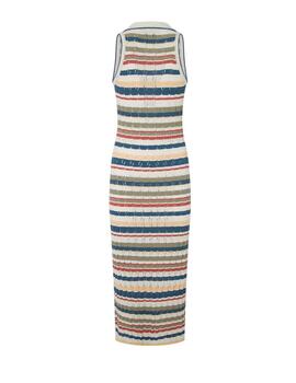 Vestido Pepe Jeans canalé multi