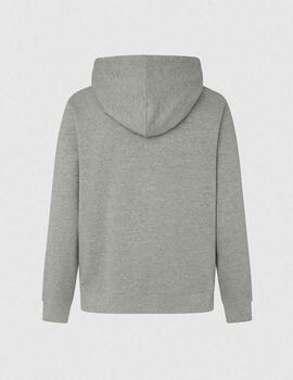 Sudadera Pepe Jeans capucha gris