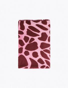 Fular Lola Casademunt plisado animal print