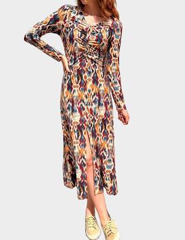 Vestido Brave Soul estampado multi