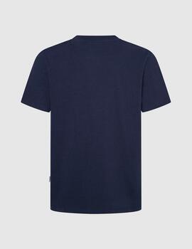 Camiseta Pepe Jeans bolsillo marino