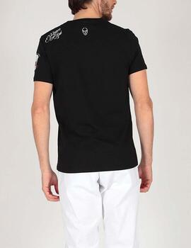 Camiseta Brave Soul estampada negro