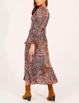 Vestido Brave Soul estampado multi