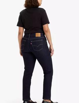 Pantalón vaquero Levis 724 slim dark índigo