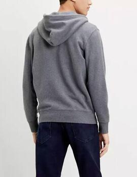 Sudadera Levis capucha gris