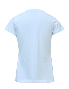 Camiseta Salsa estampada blanco