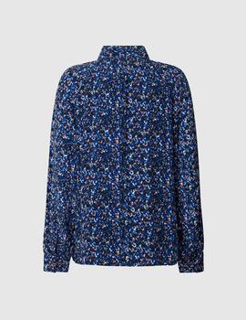 Blusa Pepe Jeans estampada azul