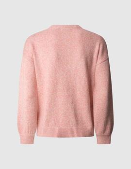 Jersey Pepe Jeans logo rosa