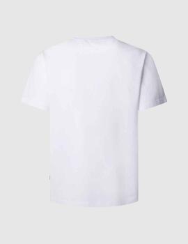 Camiseta Pepe Jeans bandera blanco