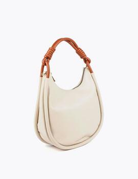 Bolso Lola Casademunt hobo blanco