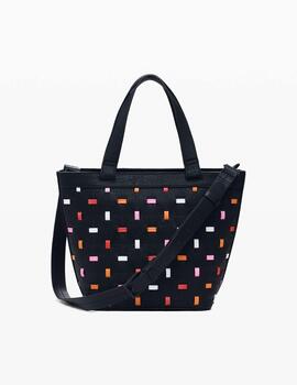 Bolso Desigual shopper troquelado