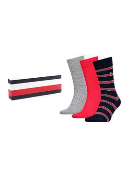 Pack 3 pares calcetines Tommy Jeans