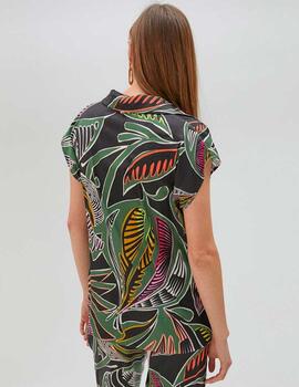 Blusa Lola Casademunt estampado tropical