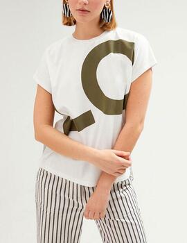 Camiseta Lola Casademunt love blanco