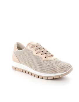 Zapatillas Igi&Co Ellen cordones beige