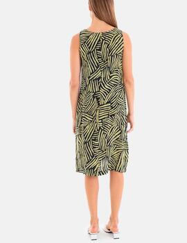 Vestido Massana estampado negro