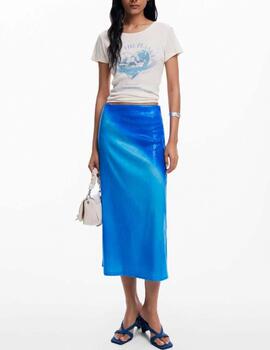 Camiseta Desigual crudo