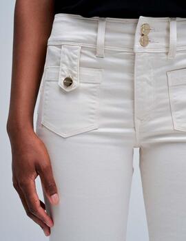 Pantalón vaquero Salsa Secret Push In beige