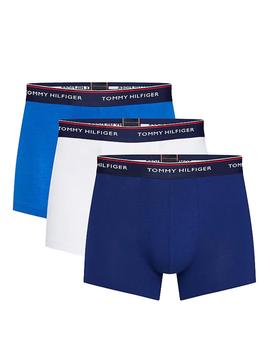 Pack 3 Boxer Tommy Trunk azul