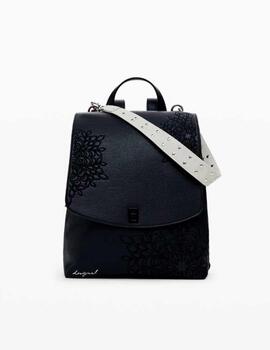 Mochila Desigual mandalas negro