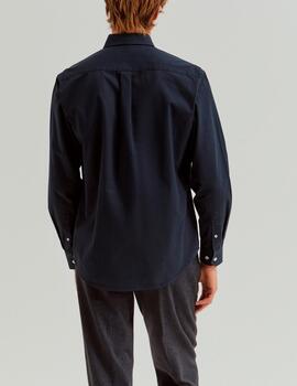 Camisa Lion of Porches bolsillo marino