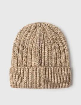 Gorro Pepe Jeans punto beige