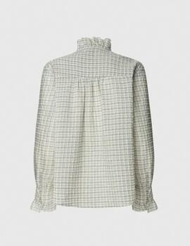 Camisa Pepe Jeans cuadros blanco