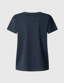 Camiseta Pepe Jeans tachuelas marino