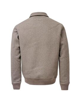 Bomber Salsa lana beige