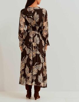 Vestido Lion of Porches estampado