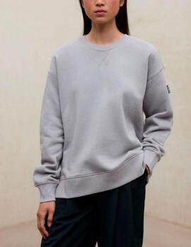Sudadera Ecoalf logo violeta