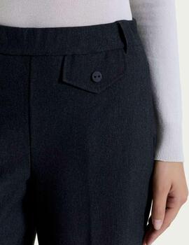 Pantalón Ragno ancho gris oscuro