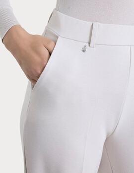 Pantalón Ragno cashmere ancho crudo
