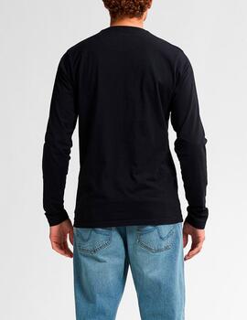 Camiseta Petrol manga larga negro